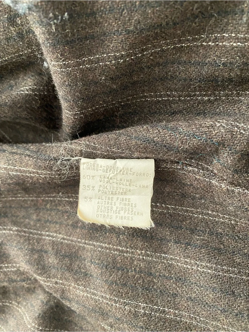 Made in Italy Vintage Fireman Jacket / Coat - Picture 7 of 8